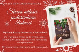 Zdjęcie do wpisu Akcja świąteczna „Słowa miłości- podarunkiem bliskości”