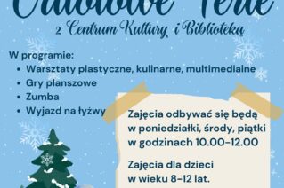 Zdjęcie do wpisu ODLOTOWE FERIE Z CENTRUM KULTURY I BIBLIOTEKĄ!